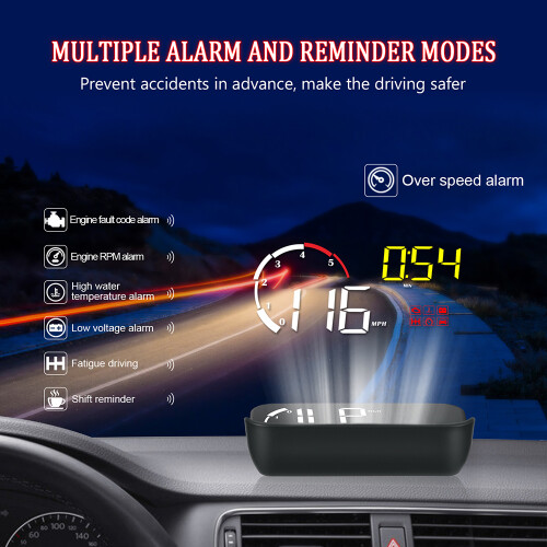 HeadUp Display Αυτοκινήτου RNCYN Οθόνη OLED Προειδοποίηση 1