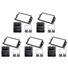 5X 2Din Car Radio Fascia CD DVD Audio Dashboard Panel Frame for Captiva / Lova / Gentra / AVEO