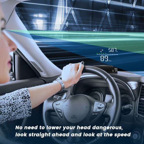 HeadUp Display Αυτοκινήτου RNCYN Μοντέλο M19 Προβολή παρμπρίζ 2