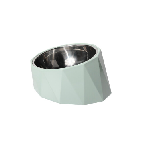 Μπολ γάτας από ανοξείδωτο ατσάλι Phoesky 163x163x110 mm 300 ml 2