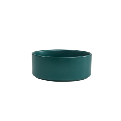 Κεραμική Ταΐστρα Ζώων Phoesky Κυκλική Πράσινη 850ml 15.5 cm 2