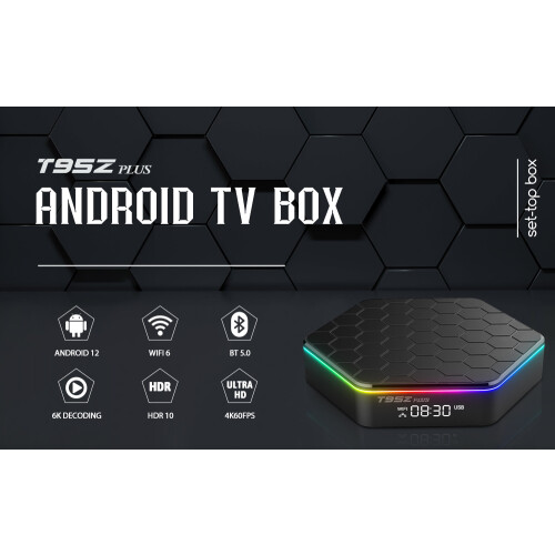 Android TV Box RNCYN Android 12 Τετραπύρηνος 64GB ROM 4 GB RAM WIFI6 Bluetooth 5.0 1