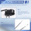 80501ED00B 80500ED01B Door Lock Actuator for  Tiida HATCHBACK 2005-2012 HR16DE Front Left 3