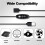 2pcs USB Cable with Inline , 3-Speed Adjustable Control for LED Strips, Fans, Motors 6