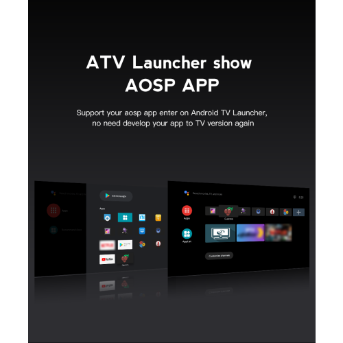 Android TV set-top box - RNCYN - Android 10 - 2 GB RAM - 16 GB ROM - WiFi 2.4G/5G - Bluetooth 5.0 - Quad Core processor 1