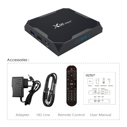 Android Smart TV Box - RNCYN - 8K Video Decoding - Amlogic S905X4 - 4GB RAM - 64GB ROM - Android 9.0 1