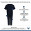 PJ Couture Women's Button Down Wavy Notch Collar Short Sleeve Capri Set 5