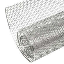 Universal 40"X13" Car Grill Mesh - Aluminum Alloy Automotive Grille Insert Bumper Honeycomb Hole 6mm Spacing 1mm Silver