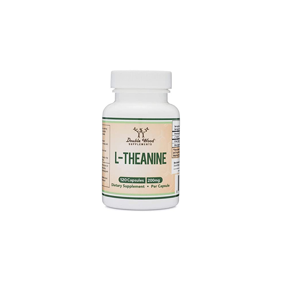 Double Wood Supplements L-Theanine 200Mg 120 Capsules