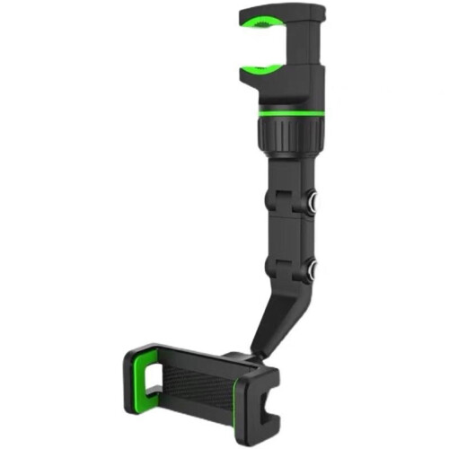 360 Rotatable Car Phone Holder Universal Rearview Mirror Mount Multifunctional Adjustable Navigation Stand Stable 2