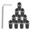 Motorcycle Windscreen Screw Kit M5 16mm 6