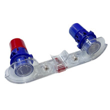 Floor Scrubber Side Cover Compatible with Wash G1 Wet Cleaner Vacuum Attachment Dual-Roller Floor Brush Side Cover