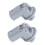 2x 90075-60037 Number Plate Lamp Base 3