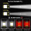 Λάμπα κάμπινγκ LED, επαναφορτιζόμενη USB με δυνατότητα ρύθμισης έντασης, αδιάβ 2