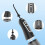 Hydropulseur portable - HDEYE - Professionnel - 6 embouts - 300 ml - IPX7 - 5 modes 3