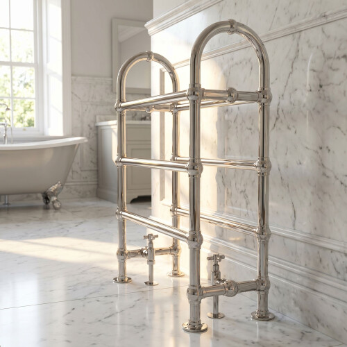 Balterley Harrington Floor Towel Rail 780x685mm 1
