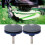 2 pcs Universal Lawnmower Blade Sharpener, Grinding Power Drill Blade Sharpener Garden Tools for Sharpening 2