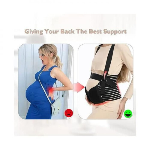 Maternity Belt - Lumbar & Abdominal Support - Breathable XL 1