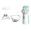 Portable nebulizer with compact pocket-sized mesh, travel-friendly breathing device 6