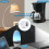 Έξυπνο πολύπριζο - Noname - 4 πρίζες - Συμβατό με Alexa και Google Home - Αδιάβροχο IP44 - Τύ 4