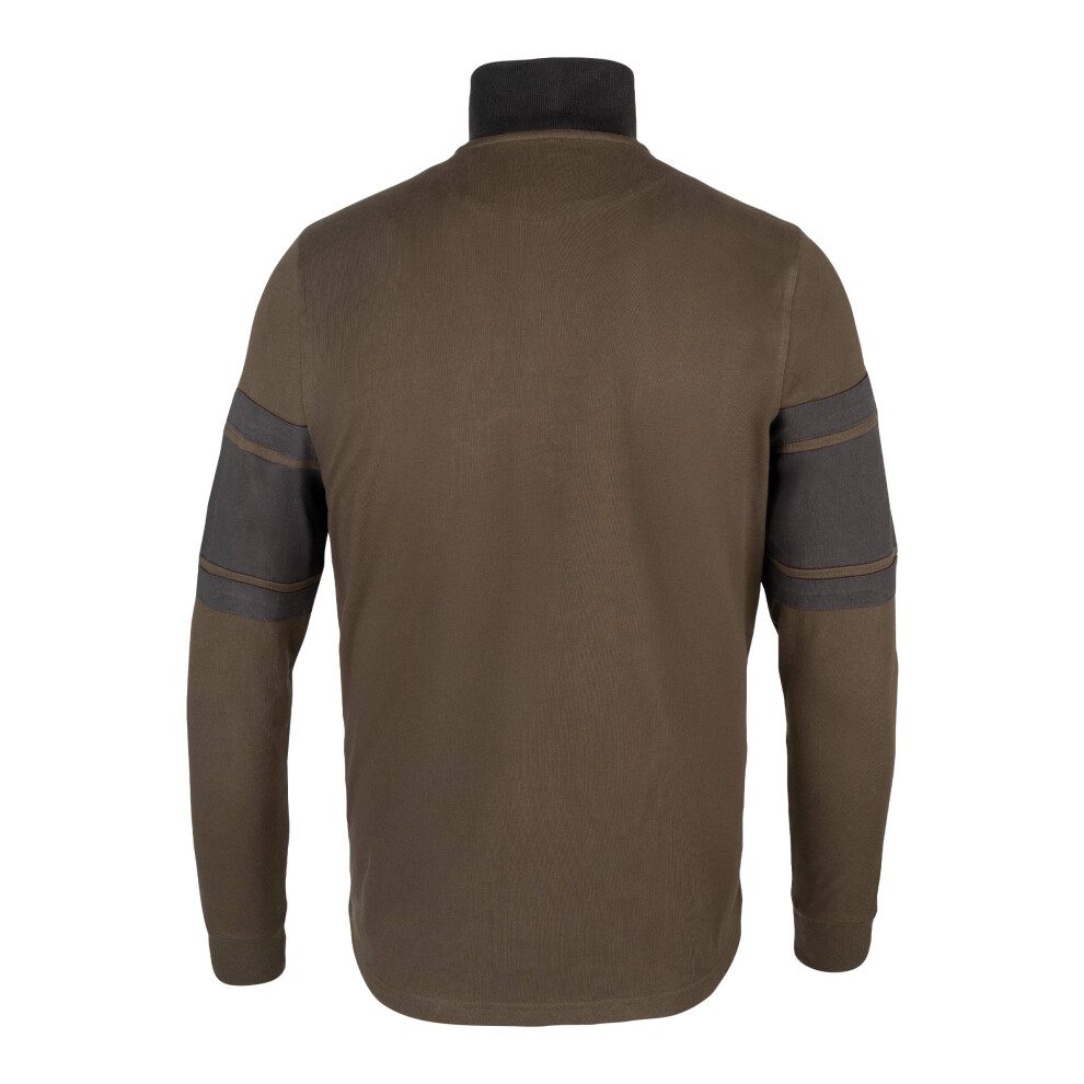 Jack Pyke Men’s Half Zip Contrast Sweatshirt X-Large Green