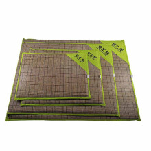 (Green, M) Dog Cat Pet Cool Ice Pad Summer Cooling Bed Fiber Mats Cushion Indoor Cool