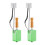 2Pack Upgraded Hotend Kit for  Kobra S1/S1 Combo 3D Printer, Rapid Heating Print  Hot End(0.2+0.4mm) 1