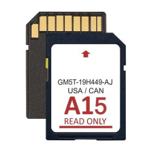 Cartão de Navegação A15 com Mapas CID para GPS da América Do Norte, Substituto OEM Do Sistema de Navegação, Cartão de Navegação com Mapas.