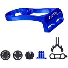 ZTTO Fahrrad-Vorbau-Computerhalterung für Kamera, Taschenlampe, Herzfrequenzmessung, Rennrad, MTB B