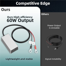 Battery Adapter 12V-36V Input 36V/1.67A Output Power Supply Battery Boost Step Converter for 12V 24V Battery Pack