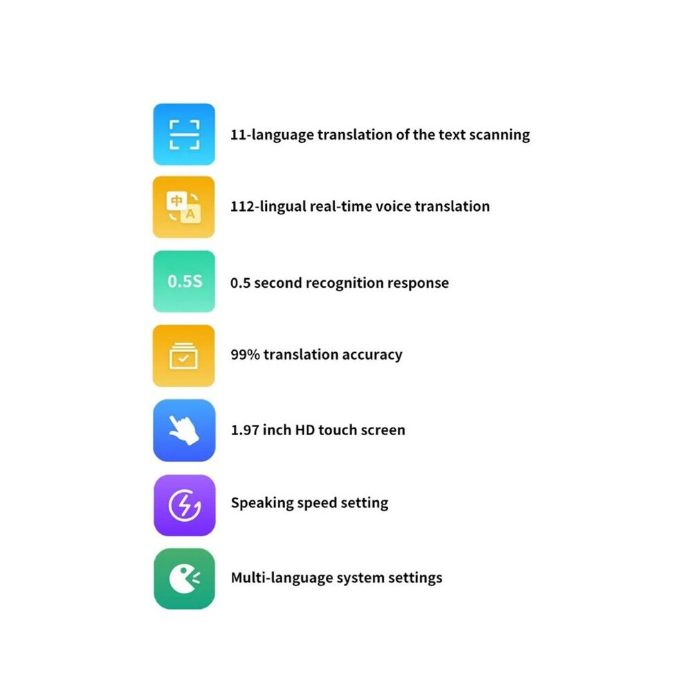 P200 Intelligent Translation Machine Offline Chinese English Scanning With 112 Multilingual Translation Pens 1+8G 6033288198460