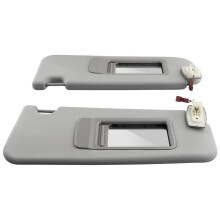 Left +Right Car Interior Sun Visors for 5 Series F10 F11 F18 2011-2015 Gray 51167248855 51167248856