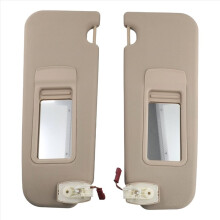 Left +Right Car Interior Sun Visors for 5 Series F10 F11 F18 2011-2015 Beige 5116 7248 857 5116 7248 858