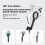 TP-28 Trépied Magnétique Double Face Extensible pour Perche à Selfie avec Griffe Porte-Accessoires et Télécommande 6