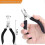 Nail Clippers Gift Set for Elderly, Thick Nails & Ingrown Care 5