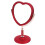 29.5x20.5x12.8cm Plastic Wedding Style Vanity Mirror, High-Definition Reflection for Bedroom 5