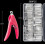 Natural Semi-Post Manicure Tool Set, Fingernail Cut Kit 4