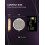 Compact Mini Diamond Magnifying Round Metal Pocket Makeup Mirror 3