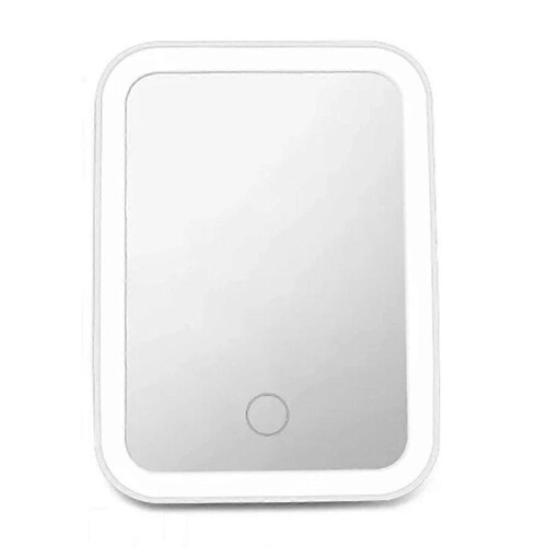 LED Vanity Mirror with Lights, Portable USB Rechargeable White Travel Makeup Mirror 2