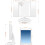 LED Tri-Fold Makeup Mirror, Touch Screen Illuminated, 180 Adjustable Cosmetic Mirror 4