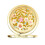 Compact Retro Round Foldable Makeup Mirror for Beauty Lovers, Small Hand Mirror 2