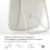 Touch Screen LED Vanity Mirror, Brightness Adjustable, Portable USB Charging, White 4