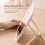 Touch Screen LED Vanity Mirror, Brightness Adjustable, Portable USB Charging, White 5