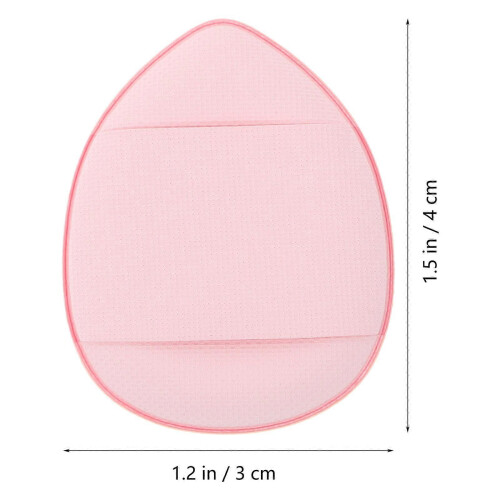 Assorted Color Mini Makeup Puff 5Pcs – Washable Hydrophilic PU with Strap 1