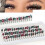 Halloween Colorful Cosplay False Eyelash Extensions 10MM 3