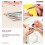 Assorted Color 15.1x0.8x0.8cm Professional Nail Pens 2 Sets, Manicure DIY Brushes 5