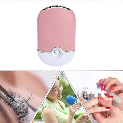Mini USB Rechargeable Portable Fan for Eyelash Dryer 1
