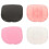 Assorted Color Silicone Makeup Brush Protector Travel Storage Tool 4Pcs Black 3