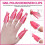 Kit di 7 strumenti per manicure e nail art multicolore con lime e buffer a grana 100/180 e rimuovi cuticole. 4