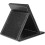 Miroir de maquillage pliable et portable avec support réglable, noir 4